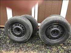 Studded tires and rims