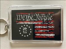 Get your FREE 1776 flag keychain NOW!!!