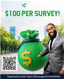 $100 Per Survey!